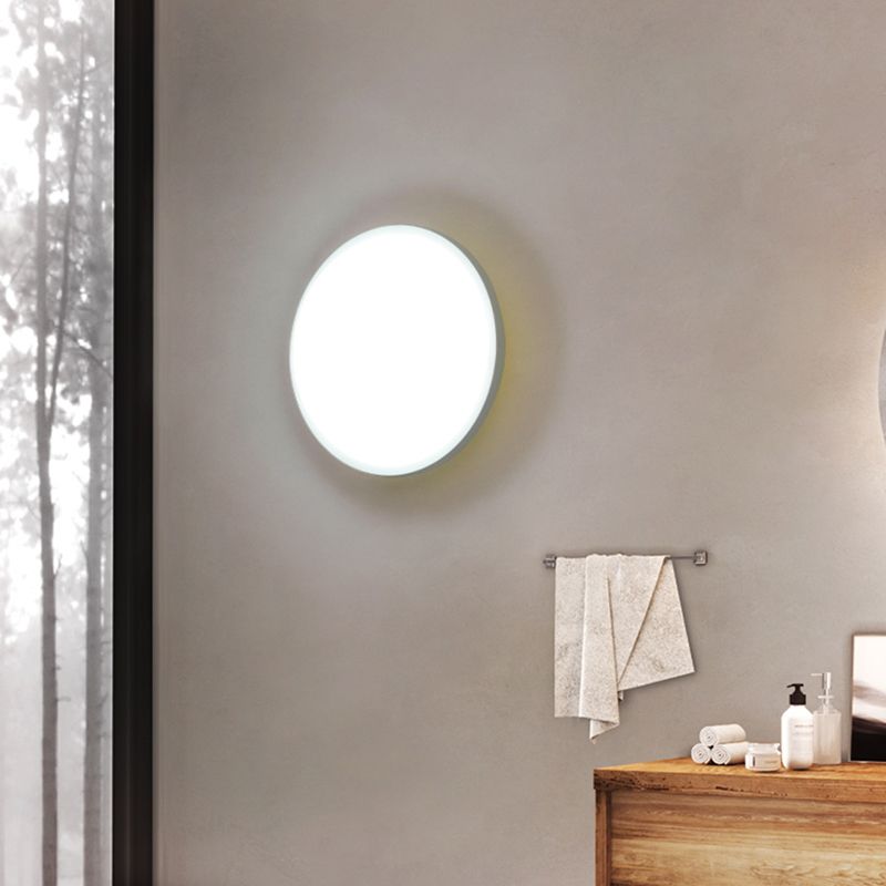 Moderner Stil weiße Wandlicht geometrische Form LED Wandleuchten für Wohnzimmer