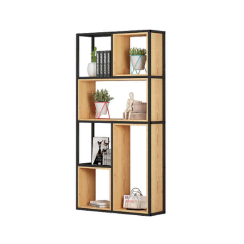 Open Etagere Bookcase Modern Style Shelf Bookcase with Shelves