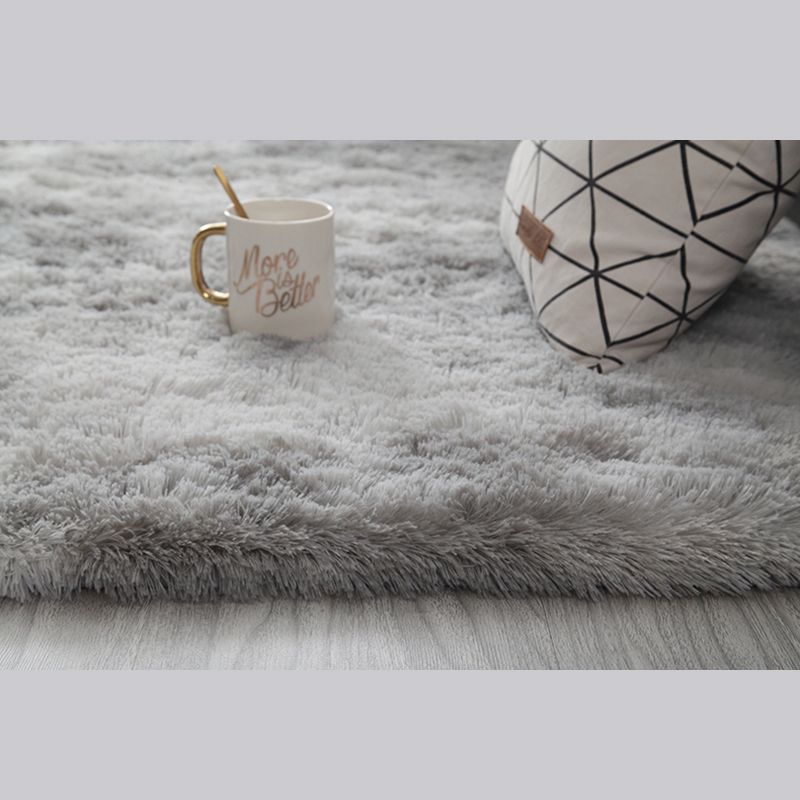 Kleur gemengd huisdecoratie tapijt eigentijds vloerkleed met tie-dye effect polyester met antislip achterkant
