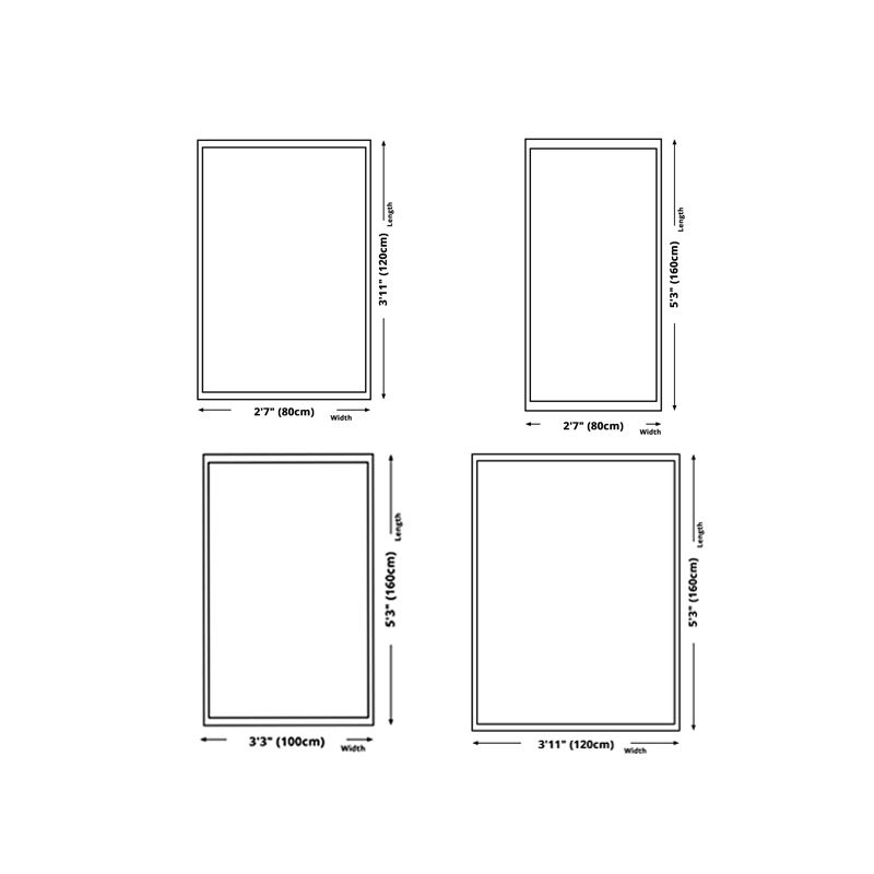 Gorgeous Area Carpet Modern Washable Carpet Polyester Indoor Rug with Non-Slip Backing