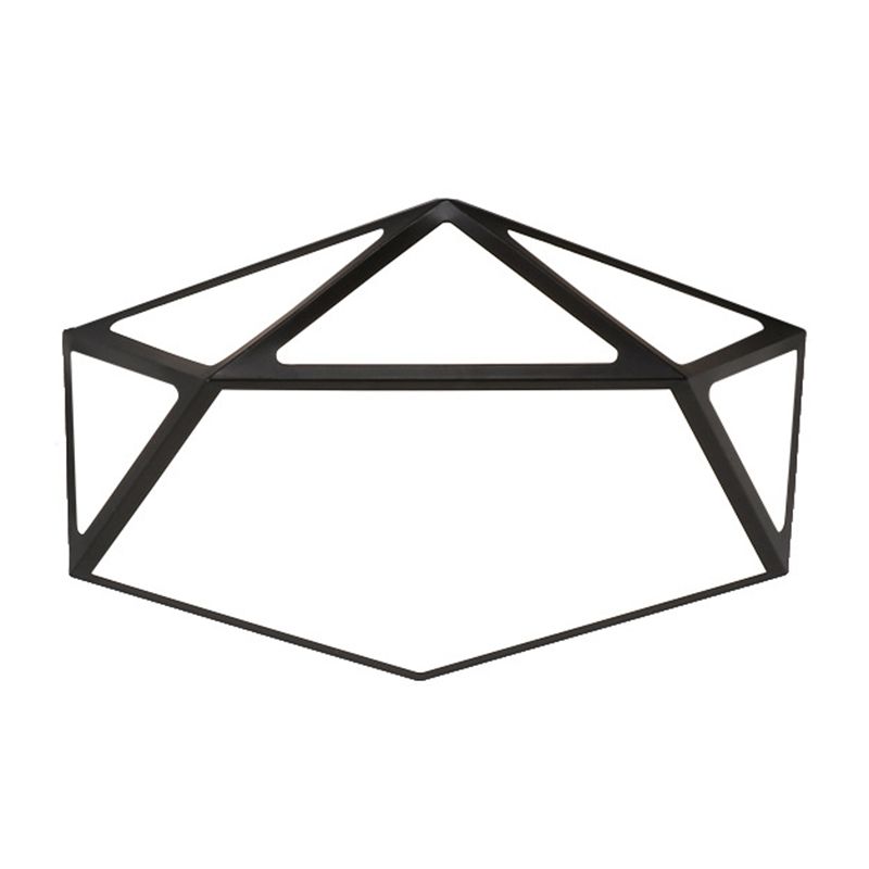 Macaroon Style Modern Lighting Fixture Geometric Acrylic Ceiling Lights LED Flush Mount Light for Hallway Bedroom