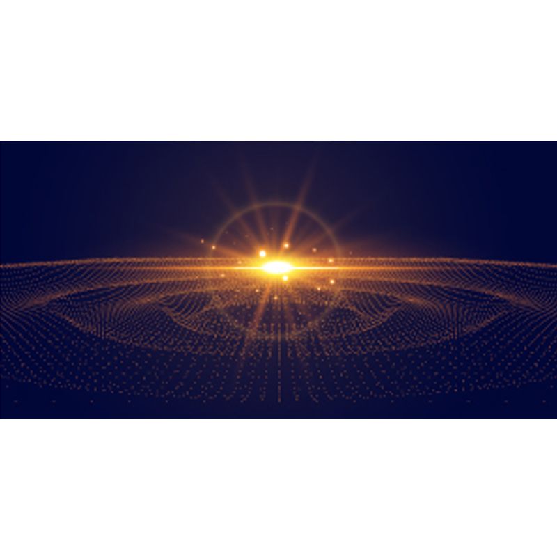 Science Fiction Cosmos Wallpaper Mural Non-Woven Waterproof Bright Wall Art for Room