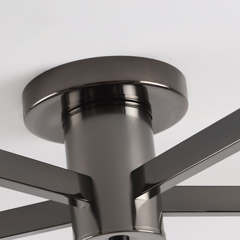Modern Ceiling Lighting White Glass Semi Flush Mount for Living Room