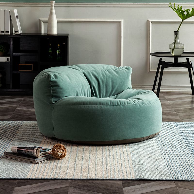 Velvet Parsons Chair 34.6" L  x 39.3"W x 18.8" H Armless Chair Living Room