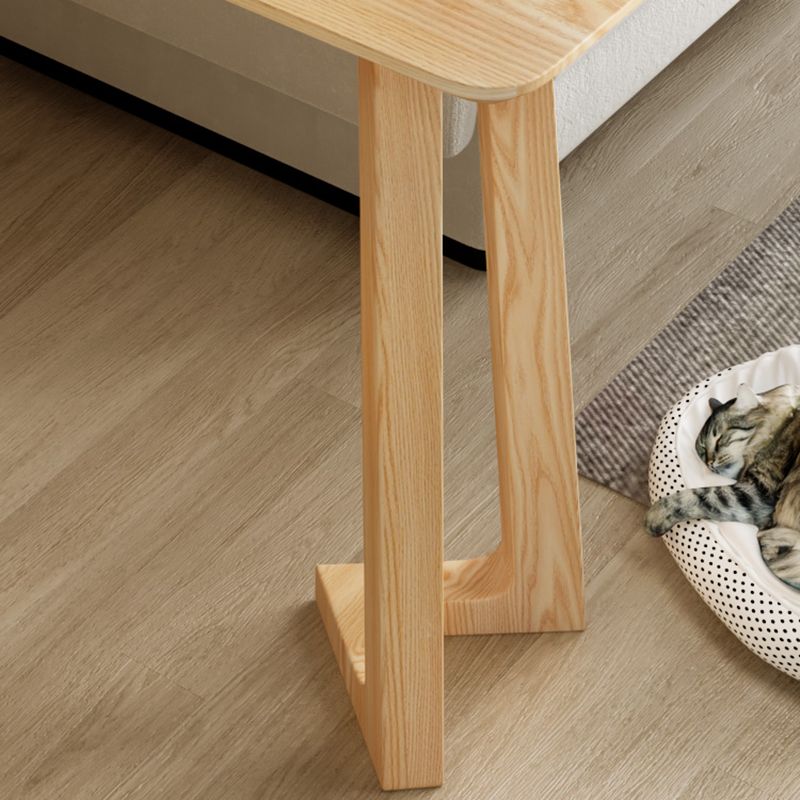 1/3/5 Pieces Modern Rectangle Solid Wood Counter Table with High Stools