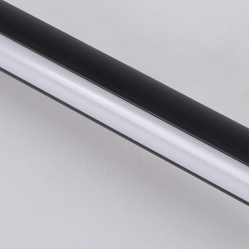 Moderne lineare Form Island Beleuchtung Idee Metal 1 Light Island Anhänger für Esszimmer