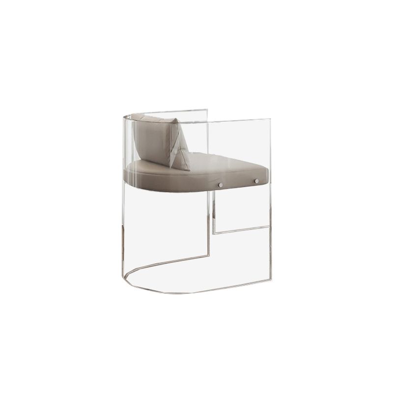 White Slate Top Make-up Vanity with Drawer for Bedroom 29.5"