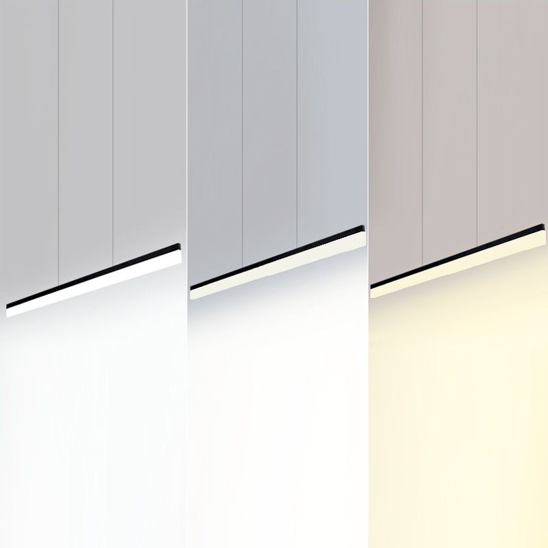 Modern Style Dining Chandelier Lamp Dining Room LED Rectangle Pendant Light Fixture