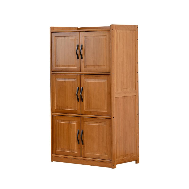 14.96 inch Wide Wooden Storage Cabinet with Door for Living Room
