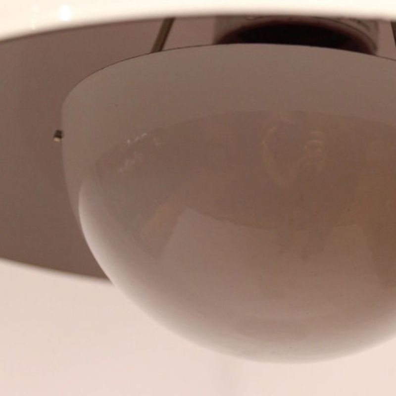 Colorful Dome Shape Pendant Light Nordic Metal Hanging Pendant for Living Room