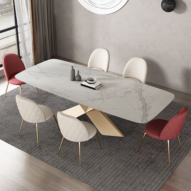 Modern Sintered Stone Dining Set 1/4/5/7 Pieces Dining Set for Home Use