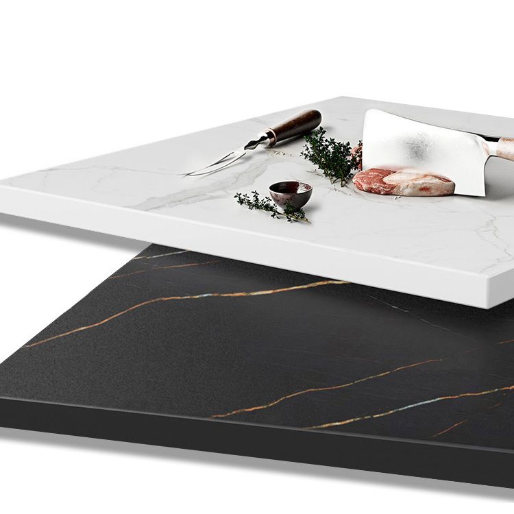 Modern 1/5 Pieces Dining Set Round Stone Dining Table for Dining Room