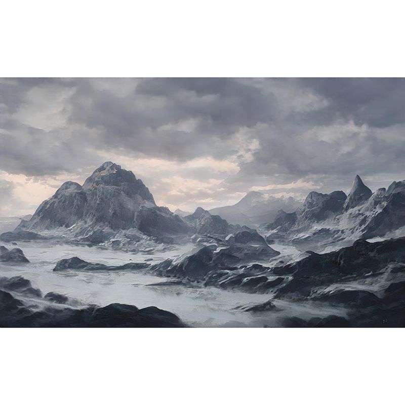 Mildew Resistant Painting Murals Wallpaper Illustration Wall Murals for Living Room