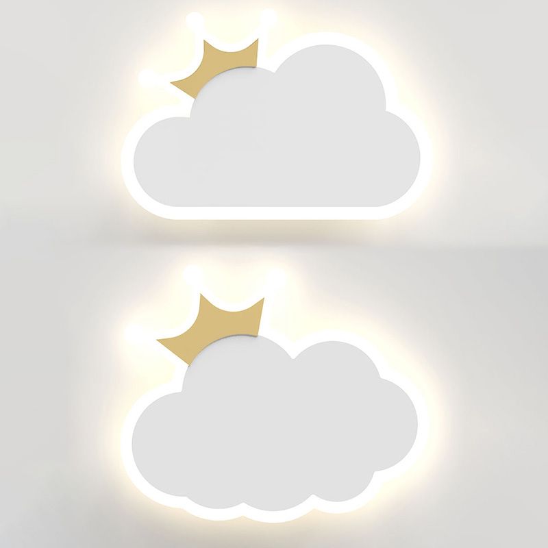 Kids Multiple Shaped Wall Mounted Light Fixture Bedroom Wall Mount Light Fixture