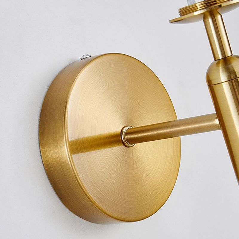 Modern Wall Light Sconce Minimalist Glass Wall Light Fixture for Bedroom