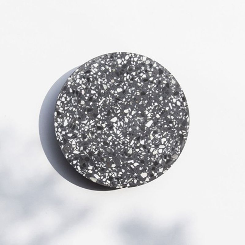 Modern Simple Stone Wall Light Colorful Marble Round Shape LED Wall Lamp for Living Room