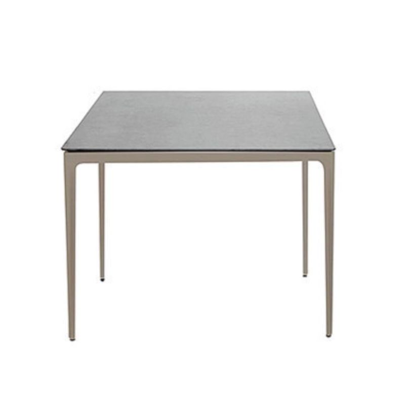 Boho Style Dining Set Rectangular 1/5/7 Pieces Dining Set with Metal Base