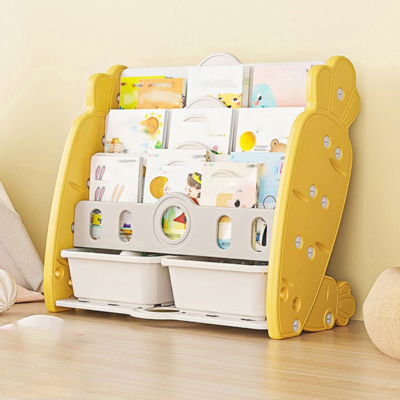 Scandinavian Children's Bookshelf Closed Back Freestanding Book Display