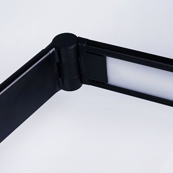 USB Table Lamp with Touch Control, Task Style Metal Folding Table Light