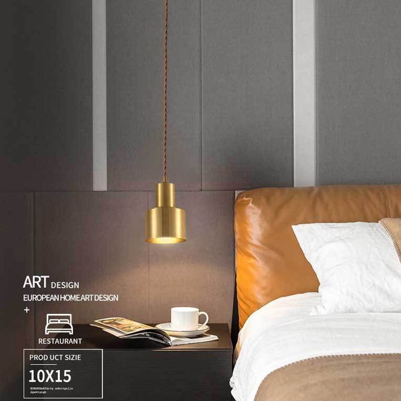 Postmodern Metal Hanging Light Pendant Light 1 Head Hanging Light for Kitchen