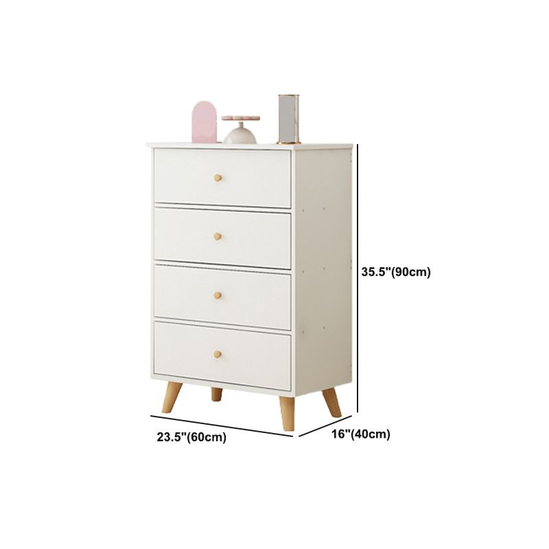 Rectangle Accent Chest with Drawers Wooden Straight Legs Chest