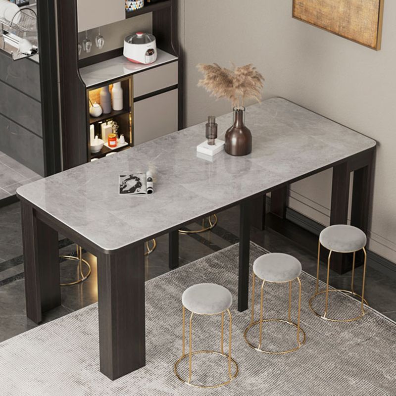 Modern Simple Dining Table Removable Dinner Table for Living Room