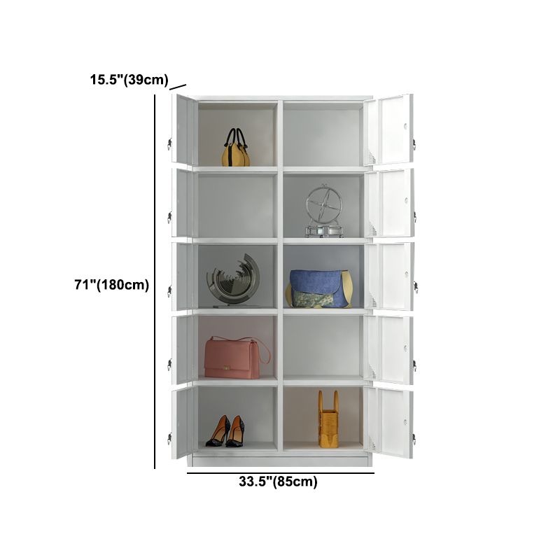 Modern Style Wardrobe Armoire Metal Wardrobe Closet for Home