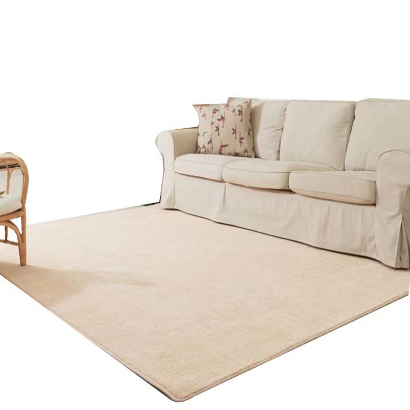 Colorful Area Rug Polyester Area Carpet Anti-Slip Easy Care Rug for Drawing Room