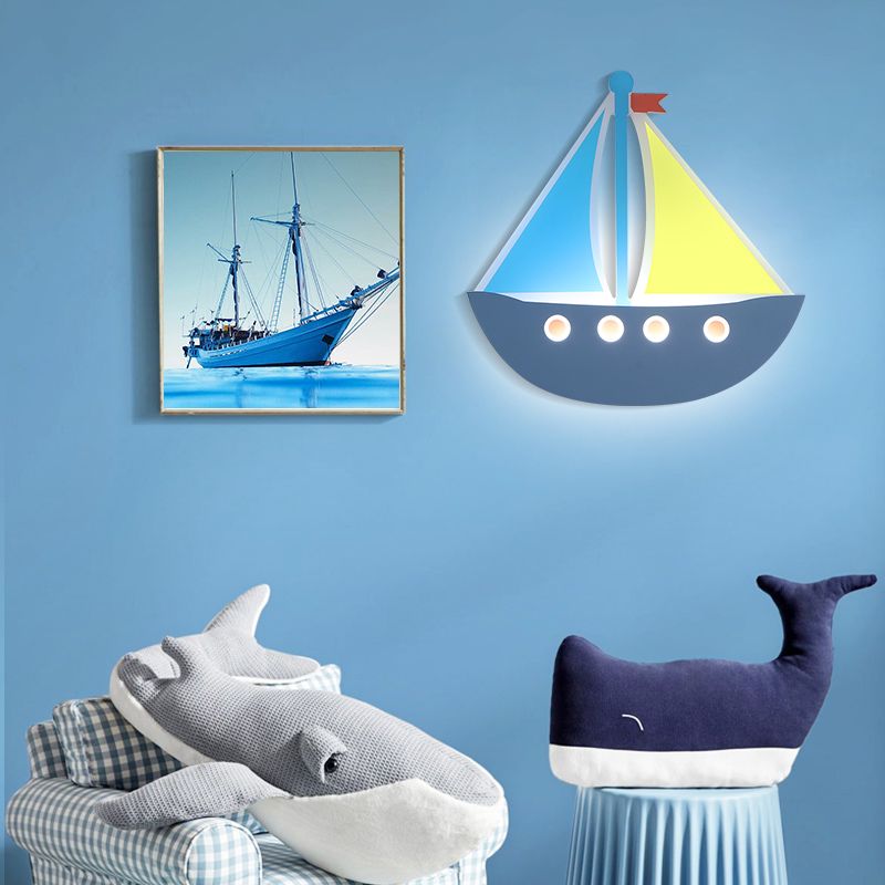 Contemporary Style Geometric Wall Mounted Lamps Metal 1 Light Wall Mounted Lights