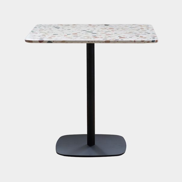Metall Industrial Square Esstisch Zementtisch für Küche und Esszimmer