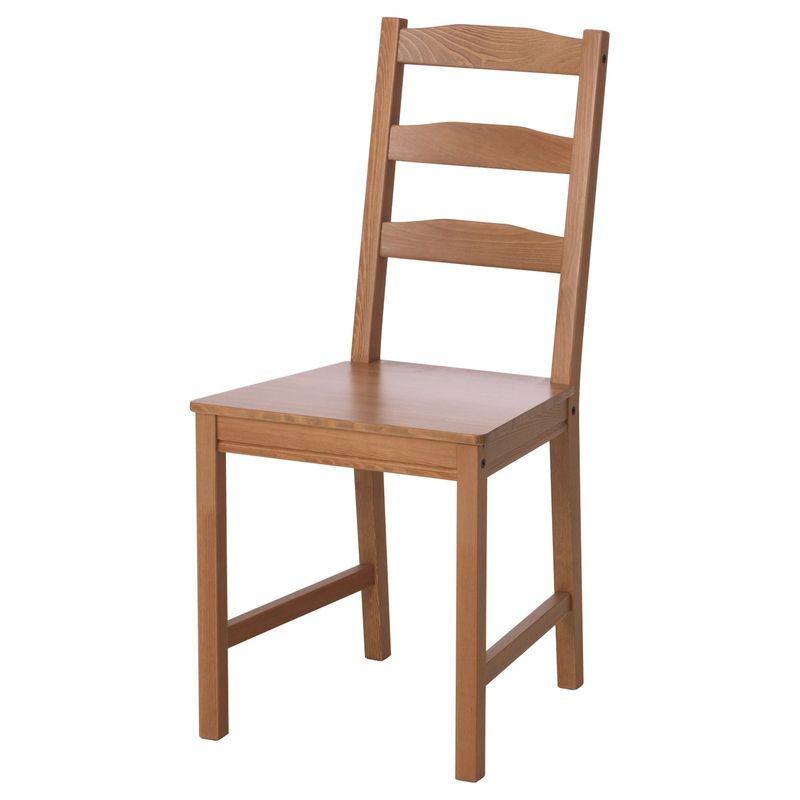 Dining Room Armless Dining Chair Solid Wood Ladder Back Side Chair