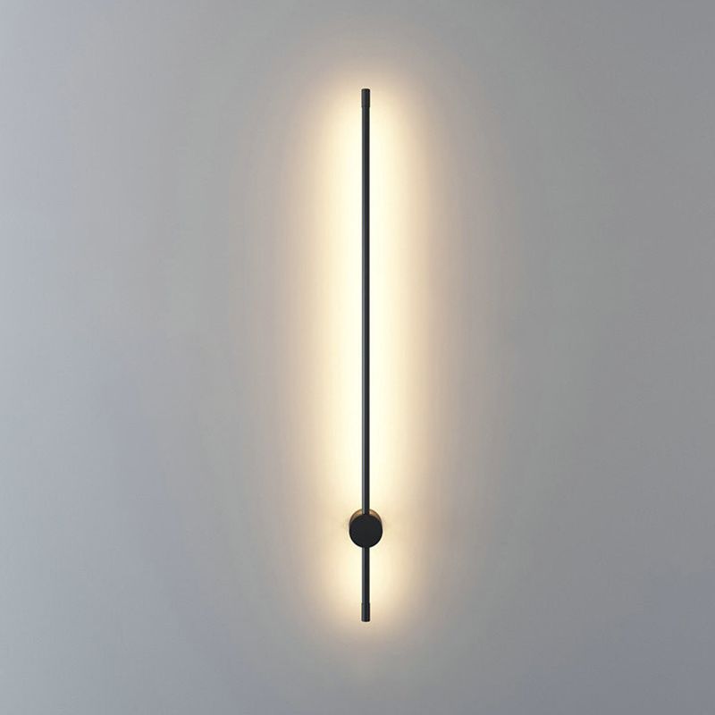 Modern Minimalist Style Linear Wall Light Fixtures Aluminum Sconces
