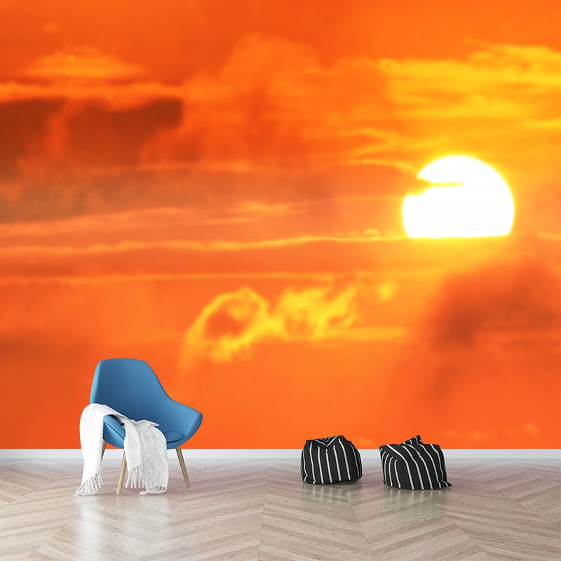 Afterglow View Removable Wall Mural for Sitting Room, Customized Size Available