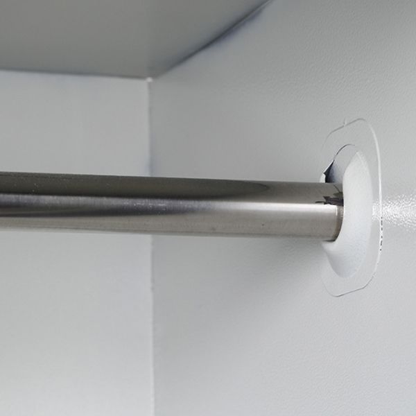 Contemporary Steel Storage Cabinet White Metal Hinged Door Cabinet