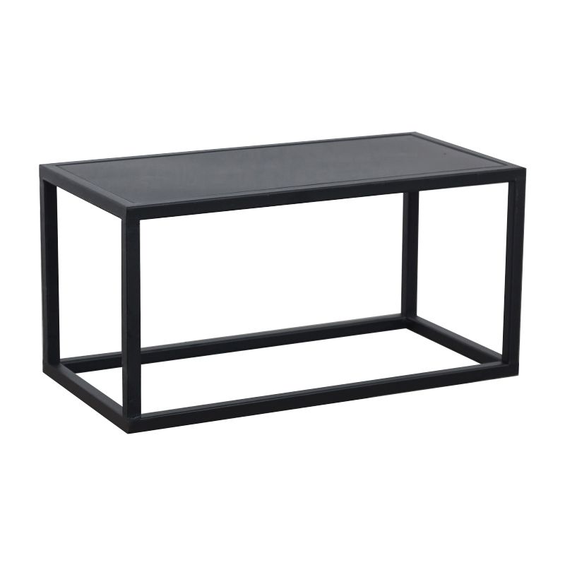 Mid-Century Metal End Slide Table Minimalist Frame Sofa Corner Table