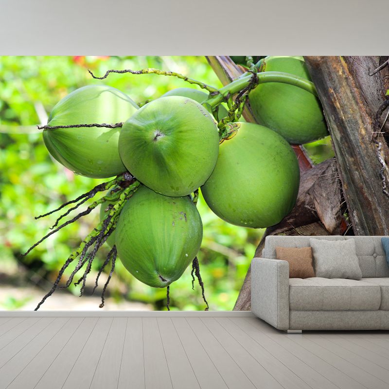 Fashionable Wall Mural Coconut Pattern Living Room Wall Mural