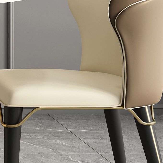 Chaise de salle à manger en bois massif de Style nordique, fauteuil à oreilles pour usage domestique