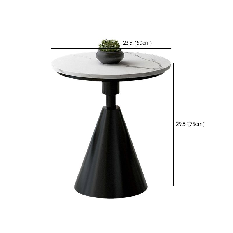 Glam Dining Table Set with Arm Chairs 1/2/3/4/5 Pcs Round Dining Set for Home