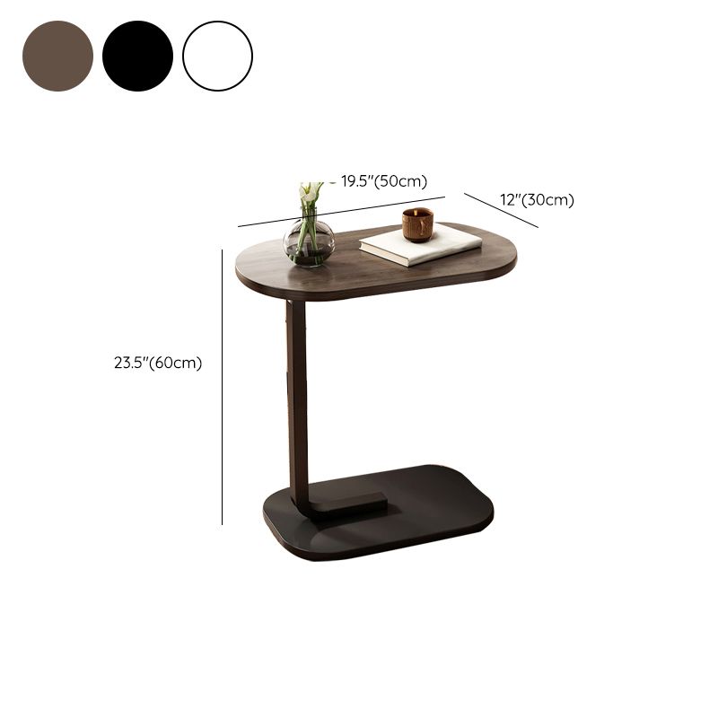 Contemporary C Side Table Sofa Side Accent Table Metal Corner Table
