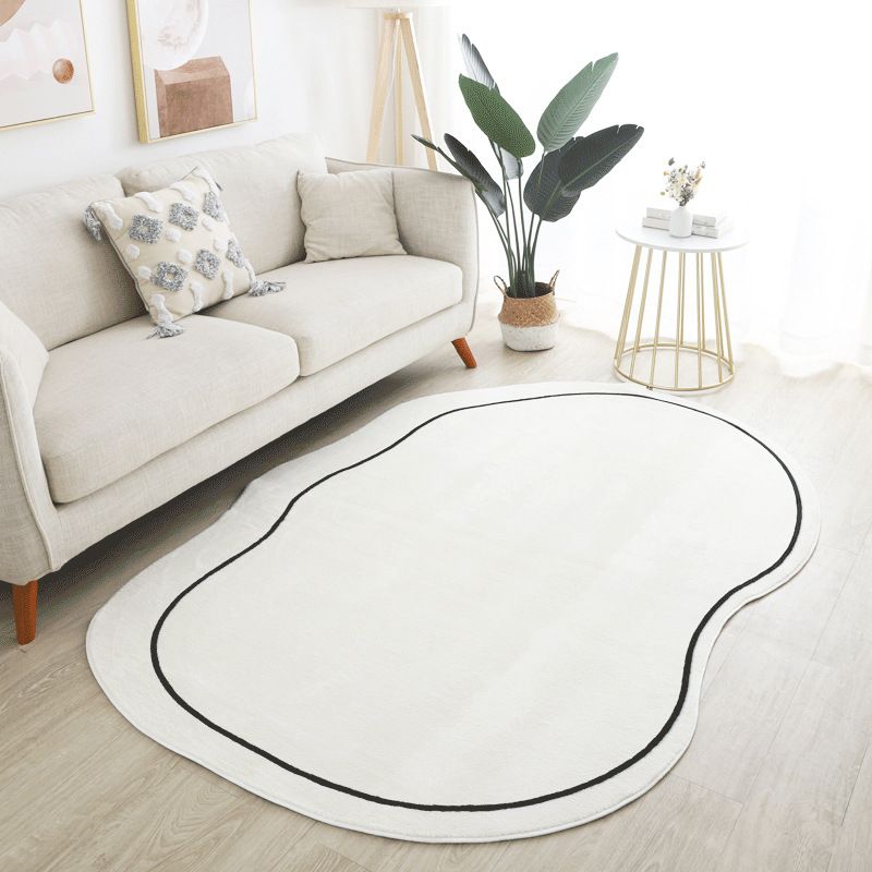 Simplicity Ombre Printed Rug Polyester Carpet Pet Friendly Indoor Carpet for Home Decoration