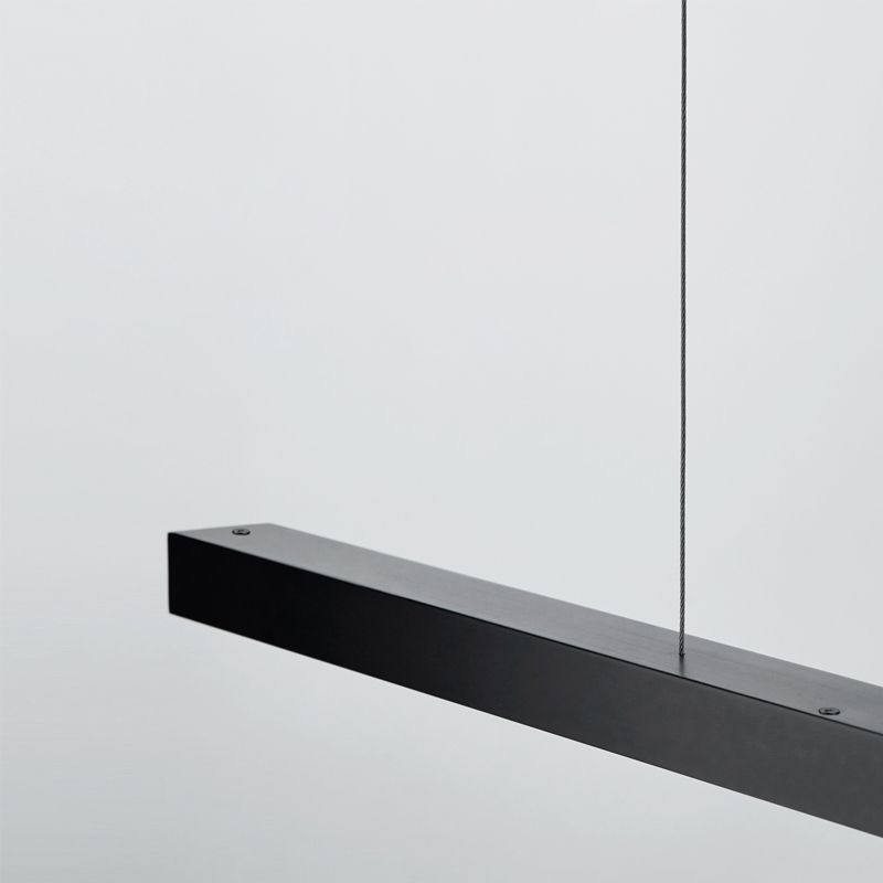 Minimalism Hanging Light Linear Island Light Fixture for Dining Room