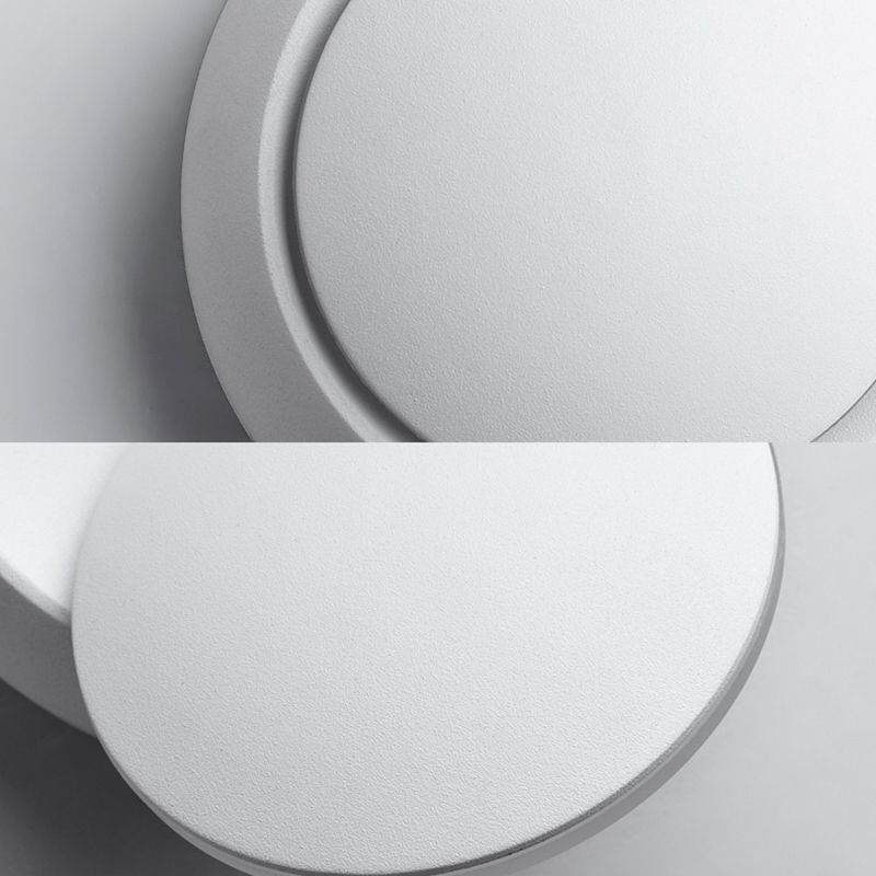 Disk Acrylic Wall Lighting Fixtures Modern Wall Mounted Light Fixture for Bedroom