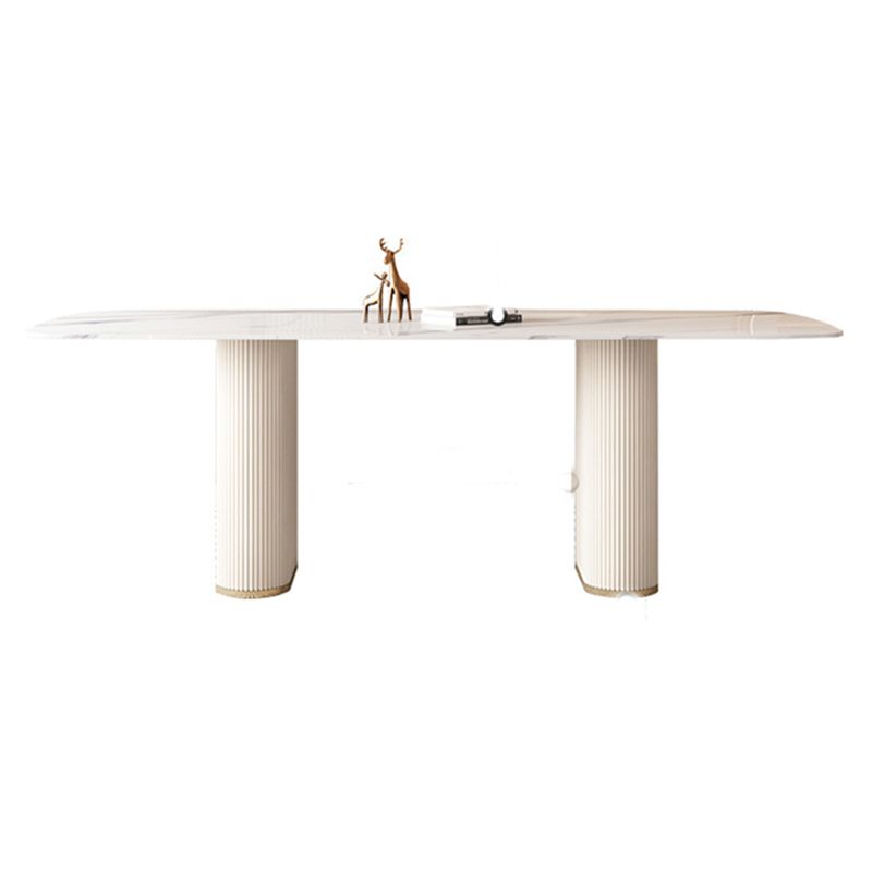 1/4/5/7 Pieces Dining Set Stone Dining Furniture for Dining Room