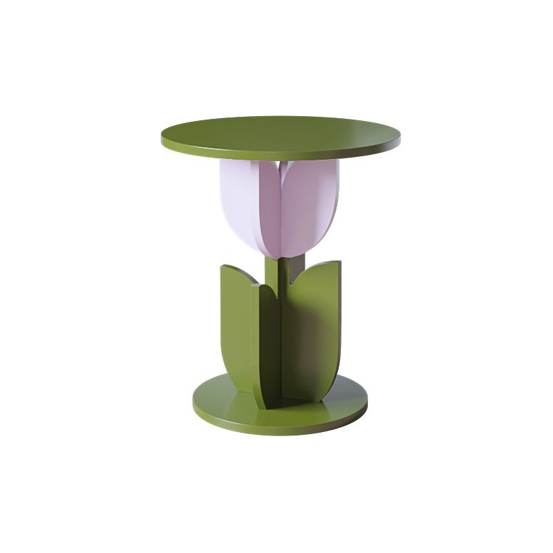 Nordic Round/Geometric Coffee Table Wooden Coffee or End Table