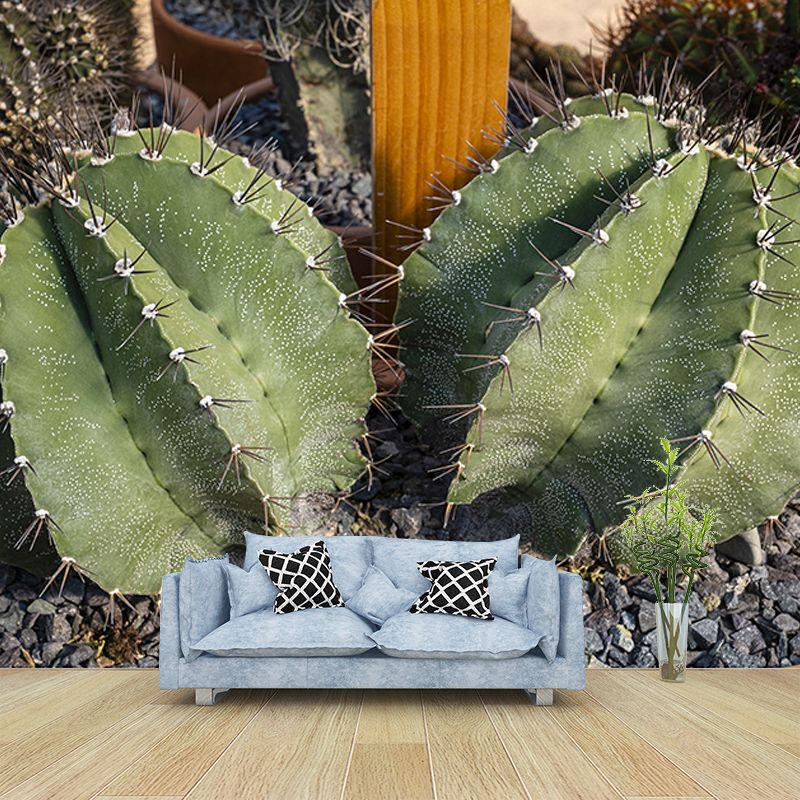 Houseplant Simple Mural for Living Room Bedroom Wall Decor, Made to Measure