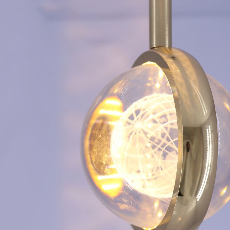 Luce a pendolo a LED LEDULUM GOLDO NOVITÀ SEMPRE CRIDULE CRIDULE LUCE PER CAMERA DA LETTA