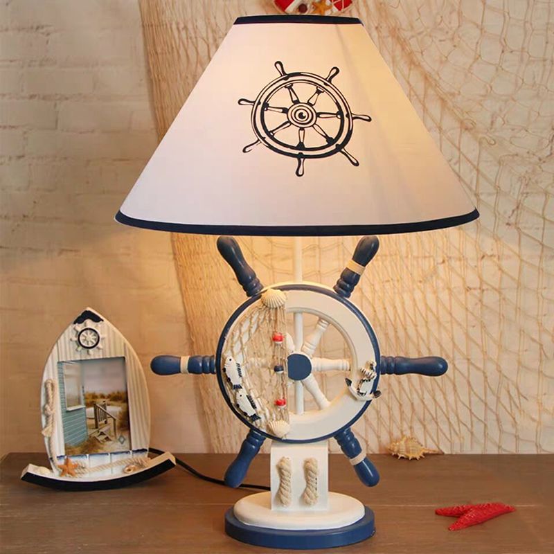 Kinderstijl roertafel lamp hout 1 kop nachtlampje in het bed in roze/blauw/groen met dimmer schakelaar/stroomschakelaar