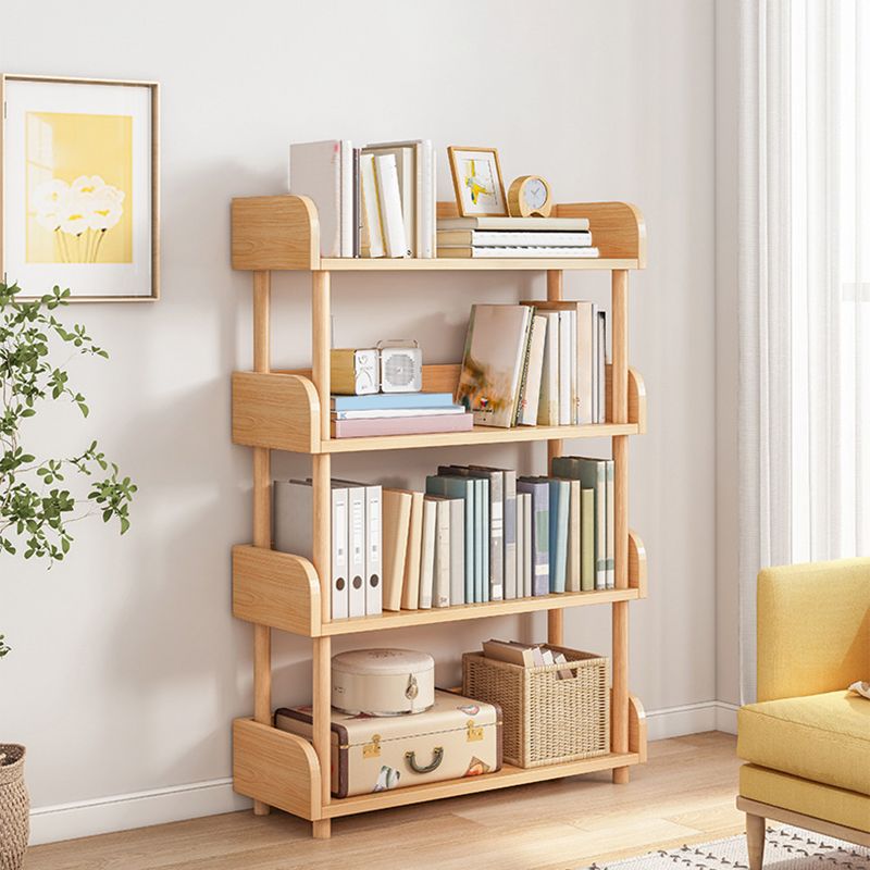 Contemporary Wood Bookcase Etagere Bookshelf for Home Office