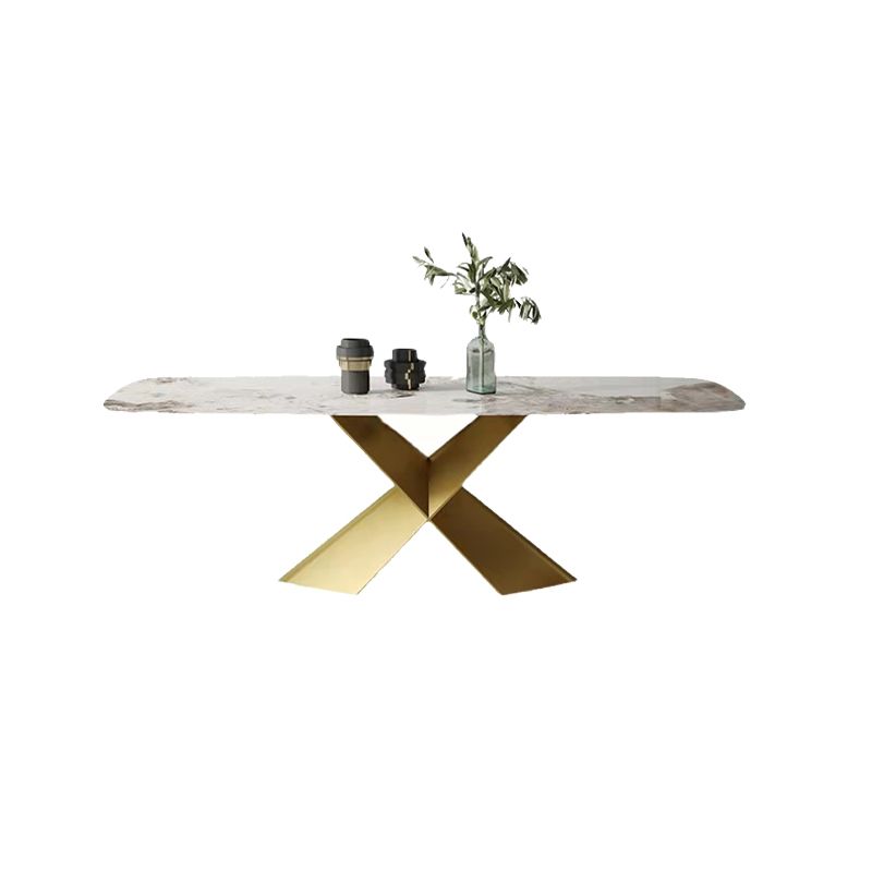 Glam Dinette Set with Leather Chairs 1/2/3/4/5 Pieces Glossy White Dining Table Set