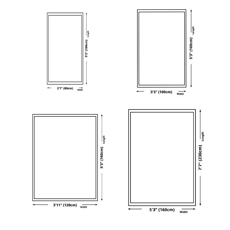 Prachtig polyester tapijt Moderne oranje Tape woonkamer vloerkleed met niet-slipachter